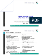 Digital Detector Arrays (Flat Panel Detectors) : April 2007