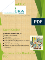 Renuka Food PLC: Supply Chain Management and International Marketing-BAGB 99003