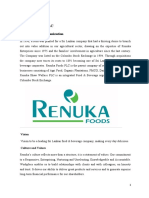 Renuka Foods PLC: Overview of The Organization