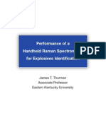 Handheld Raman (First Defender) For Explosives ID Thurman May 2009 Final