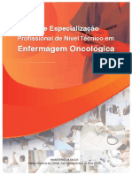 Curso Especializacao Profissional Nivel Tecnico Enfermagem Oncologica Guia Curricular