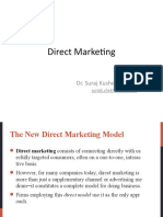 Direct Marketing: Dr. Suraj Kushe Shekhar