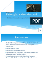 Philosophy and Resident Evil: How Plato's Views On Philosophy Are Depicted in The Film