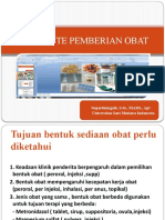 Pertemuan 03. Rute Pemberian Obat