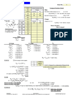 Main Girder Section Analysis