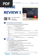 Tense Review 1: Present Simple vs. Present Continuous