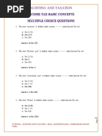 Auditing and Taxation: B) Sec 2