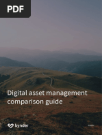 Digital Asset Management Comparison Guide: Public