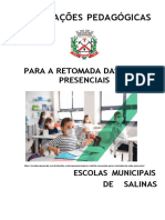 RETOMADA das escolas