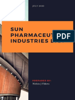 SUN Pharmaceutical Industries LTD.: J U L Y 2 0 2 0