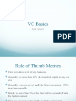 VC Basics: Rule of Thumb Metrics for Fund Size, Investment Percentages, and Legal Entities