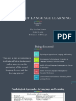 Concepts of Language Learning