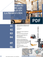 Equipo para El Manejo de Los Materiales en La Producción