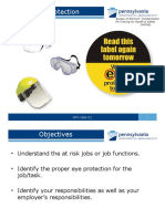 Eye Protection: Bureau of Workers' Compensation PA Training For Health & Safety (Paths)