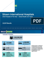 Siloam International Hospitals: 1Q19 Results