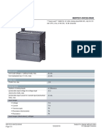 Data Sheet 6ES7231-0HC22-0XA0: Input Current