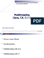 Multithreading (Java, C#, C++)