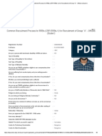 Common Recruitment Process For RRBs (CRP-RRBS-X) For Recruitment of Group "A" - Officers (Scale-I)