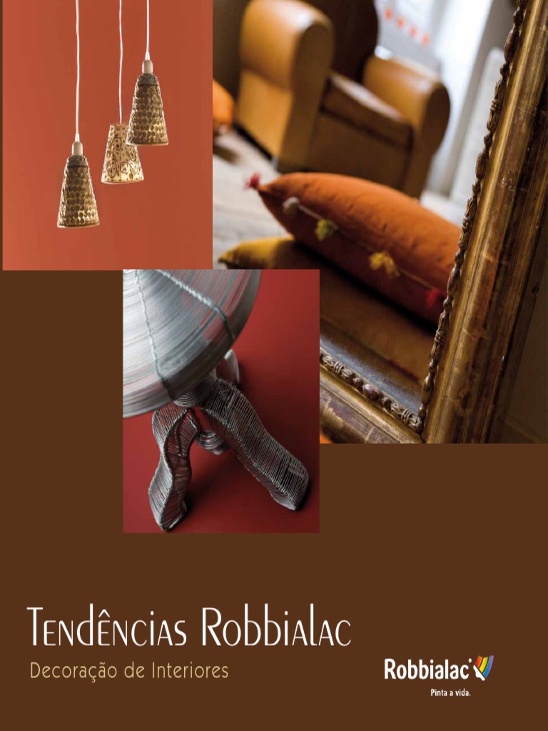 Catálogo de Cores Robbialac para Interiores | PDF | Vermelho | Cor
