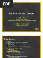 Paul Litwin Paul Litwin Deep Training & Fred Hutchinson Cancer Research Center