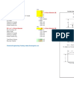 Partial volume calculation for horizontal vessel