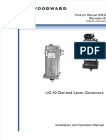 UG-40 Dial and Lever Governors: Product Manual 03039 (Revision B)