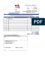 PROFORMA 51-21 Servicion Mano de Obra Clinica Sion Urbari