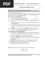 UNIT II Eigenvalues and Eigenvectors