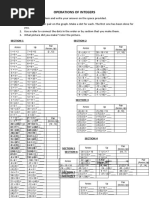 Worksheets On Integers