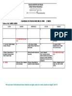 2M Calendario Evaluaciones Junio 2021