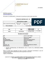 Cotización marítima RO-RO y Break Bulk