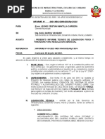 Informe de Liquidacion de P.L07