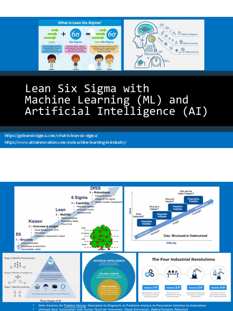 Fundamentals Lean Six Sigma With Industry 4.0 (ML and AI) | PDF ...