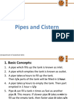 12 Pipes and Cistern