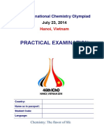 Practical Examination: 46 International Chemistry Olympiad