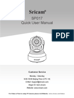 SP017 Quick User Manual 