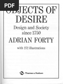 Objects - of - Desire - Adrian Forty