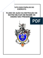 Plano de Ação Da Instrução de Matriz Militar