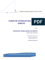 Modulo de Teoria Geral Do Direito