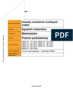 Matematyka 2020 Wrzesien Poprawkowa Podstawowa Odpowiedzi