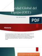 Efectividad Global Del Equipo (OEE)