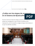 ¿Cuáles Son Las Etapas de Un Proceso en El Sistema de #JusticiaPenal - Fiscalía General de La República - Gobierno - Gob - MX
