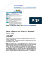 03-04 Retos en La Eval de La Calidad de La Educ en América L