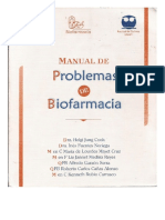 Manual de Problemas de Biofarmacia - Unam