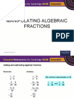 18-Algebraic Fractions 1