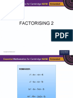 47-Factorising 2