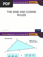 78-Sine and Cosine Rule