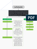 La Evolución de Las Especies - Mapa Conceptual