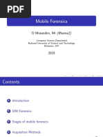 Mobile Forensics