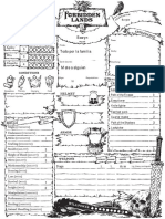 Forbidden Lands Character Sheet